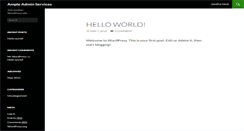 Desktop Screenshot of ampleadminservices.com